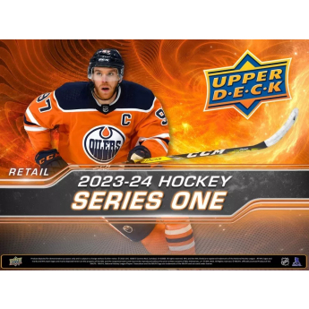 NHL pudełka karty hokejowe NHL 2023-24 Upper Deck Series 1 Gravity Retail Box