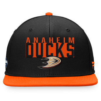 Anaheim Ducks czapka flat baseballówka Fundamental Color Blocked Snapback