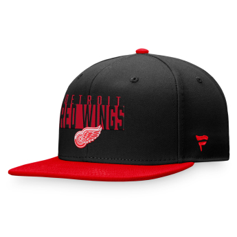 Detroit Red Wings czapka flat baseballówka Fundamental Color Blocked Snapback