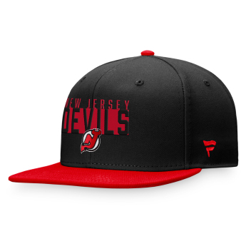 New Jersey Devils czapka flat baseballówka Fundamental Color Blocked Snapback