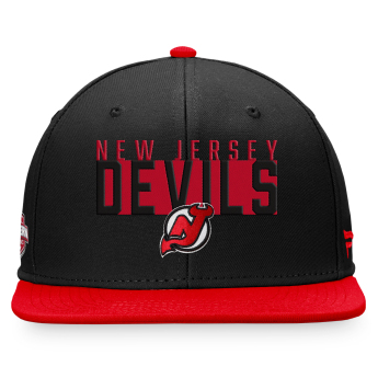 New Jersey Devils czapka flat baseballówka Fundamental Color Blocked Snapback