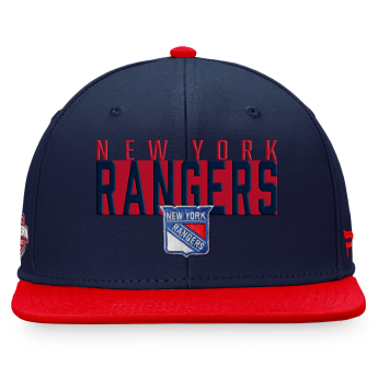 New York Rangers czapka flat baseballówka Fundamental Color Blocked Snapback