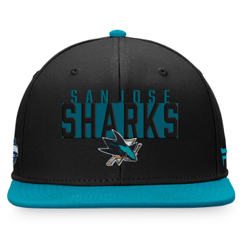 San Jose Sharks czapka flat baseballówka Fundamental Color Blocked Snapback