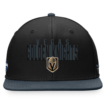 Vegas Golden Knights czapka flat baseballówka Fundamental Color Blocked Snapback