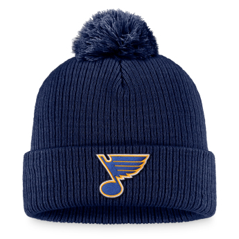 St. Louis Blues czapka zimowa Core Beanie Cuff Pom Knit