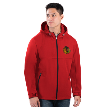 Chicago Blackhawks męska kurtka z kapturem Hot Softshell Jacket