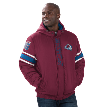 Colorado Avalanche męska kurtka z kapturem Tight End Winter Jacket