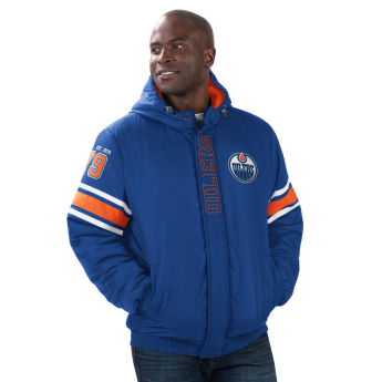 Edmonton Oilers męska kurtka z kapturem Tight End Winter Jacket