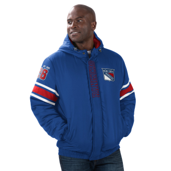 New York Rangers męska kurtka z kapturem Tight End Winter Jacket