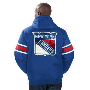 New York Rangers męska kurtka z kapturem Tight End Winter Jacket