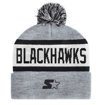 Chicago Blackhawks czapka zimowa Biscuit Knit Skull