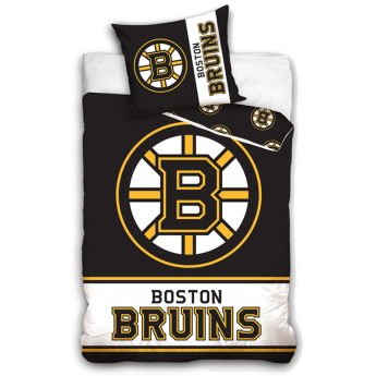 Boston Bruins pościel na jedno łóżko Coral