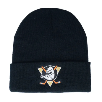 Anaheim Ducks czapka zimowa Cuffed Knit Black