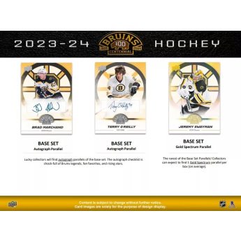 NHL pudełka karty hokejowe NHL 2023-24 Upper Deck Boston Bruins Centennial Box Set