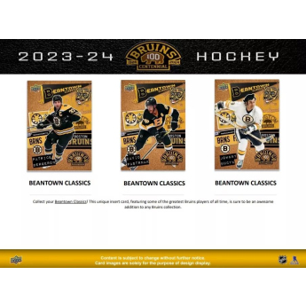 NHL pudełka karty hokejowe NHL 2023-24 Upper Deck Boston Bruins Centennial Box Set