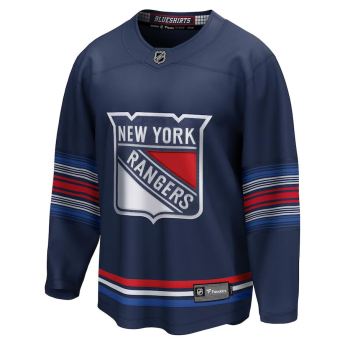 New York Rangers hokejowa koszulka meczowa Breakaway Home Jersey Navy