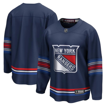 New York Rangers hokejowa koszulka meczowa Breakaway Home Jersey Navy