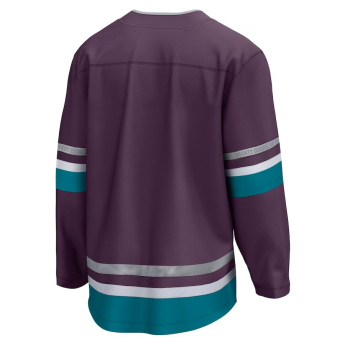 Anaheim Ducks hokejowa koszulka meczowa Breakaway Home Jersey Purple 30th Anniversary