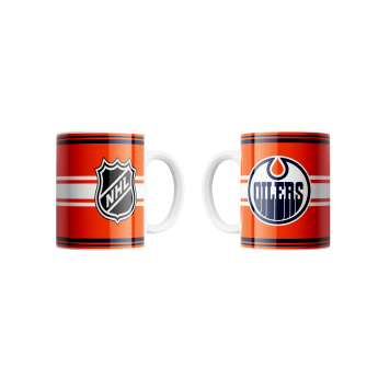 Edmonton Oilers kubek FaceOff Logo NHL (330 ml)