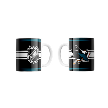 San Jose Sharks kubek FaceOff Logo NHL (330 ml)