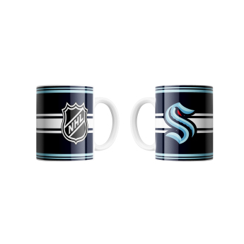 Seattle Kraken kubek FaceOff Logo NHL (330 ml)