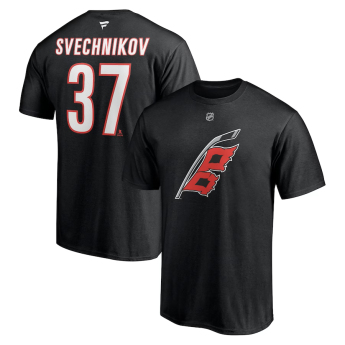 Carolina Hurricanes koszulka męska Andrei Svechnikov #37 Authentic Stack Name & Number