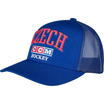 Reprezentacje hokejowe czapka baseballówka Czech republic CCM Meshback Trucker