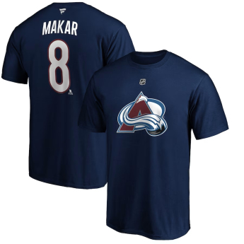 Colorado Avalanche koszulka męska Cale Makar #8 Name & Number navy