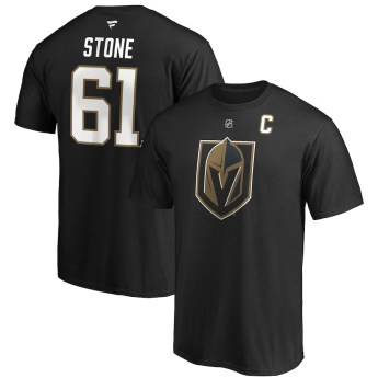 Vegas Golden Knights koszulka męska Mark Stone #61 Name & Number black