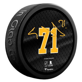 Pittsburgh Penguins krążek Evgeni Malkin #71 Exclusive Player Hockey Puck - Limited Edition of 1000