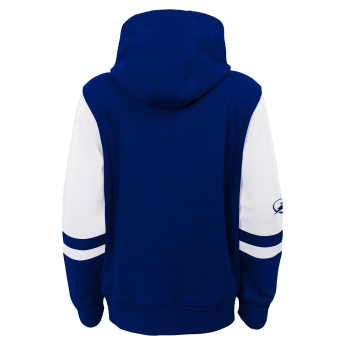 Tampa Bay Lightning dziecięca bluza z kapturem faceoff colorblocked fleece full-zip