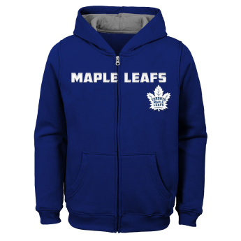 Toronto Maple Leafs dziecięca bluza z kapturem Stated Full Zip Hoodie