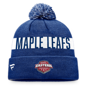 Toronto Maple Leafs czapka zimowa Fundamental Beanie Cuff with Pom