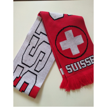 Reprezentacje hokejowe szalik zimowy Switzerland knitted