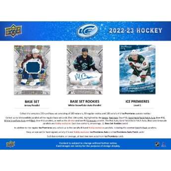 NHL pudełka karty hokejowe NHL 2022-23 Upper Deck Ice Hobby Box