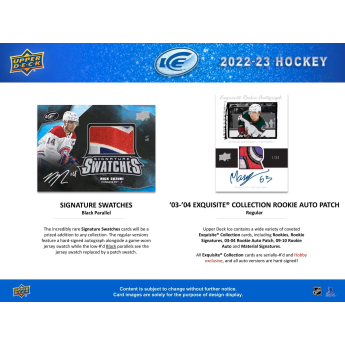 NHL pudełka karty hokejowe NHL 2022-23 Upper Deck Ice Hobby Box
