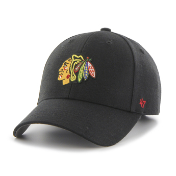 Chicago Blackhawks czapka baseballówka black 47 MVP