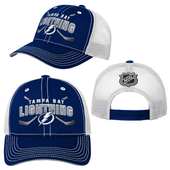 Tampa Bay Lightning dziecięca czapka baseballowa core lockup trucker snapback