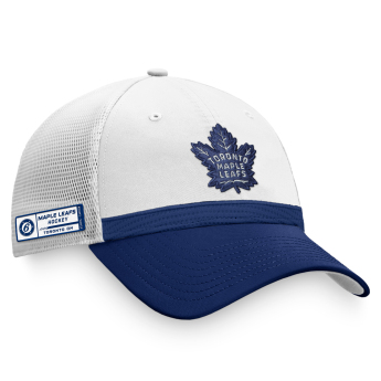 Toronto Maple Leafs czapka baseballówka authentic pro draft jersey hook structured trucker cap