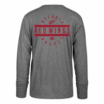 Detroit Red Wings męska koszulka z długim rękawem Line Up MVP ´47 CLUB Long Sleeve Tee grey