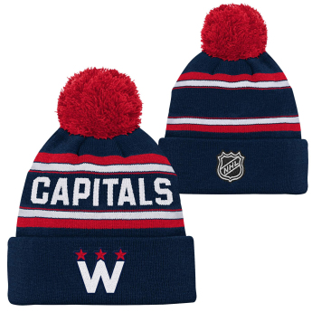 Washington Capitals czapka zimowa dziecięca third jersey jasquard cuffed