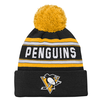 Pittsburgh Penguins czapka zimowa dziecięca Jacquard Cuffed Knit With Pom