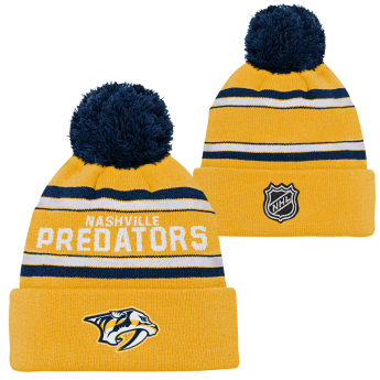 Nashville Predators czapka zimowa dziecięca Jacquard Cuffed Knit With Pom
