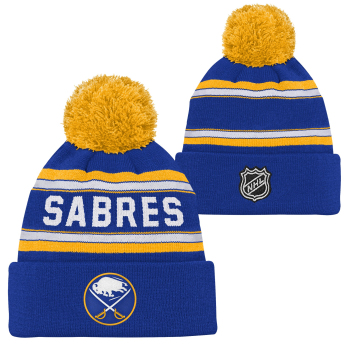 Buffalo Sabres czapka zimowa dziecięca Jacquard Cuffed Knit With Pom