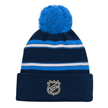 Winnipeg Jets czapka zimowa dziecięca Jacquard Cuffed Knit With Pom