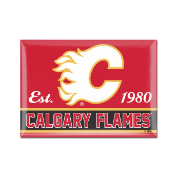 Calgary Flames magneska red 1980