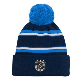 Winnipeg Jets czapka zimowa dziecięca Wordmark Cuffed Pom