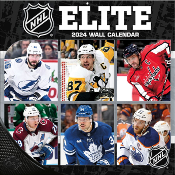 NHL produkty kalendarz NHL Elite 2024 Wall Calendar