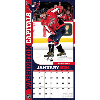 NHL produkty kalendarz NHL Elite 2024 Wall Calendar