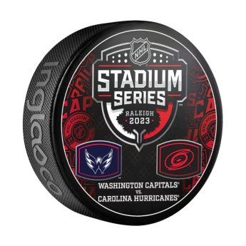 NHL produkty krążek Stadium Series Dueling Washington Capitals vs. Carolina Hurricanes